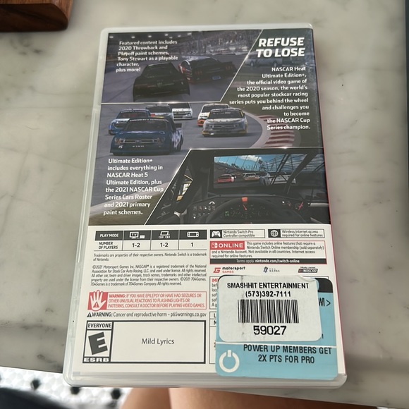 NASCAR heat ultimate edition- Nintendo switch - Picture 2 of 2